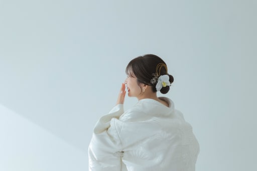 新婦様のソロショット