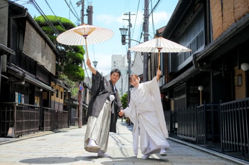 向かった先は祇園の街