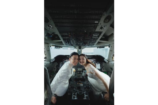 お二人の運転で✈︎