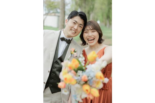 とびっきりの笑顔