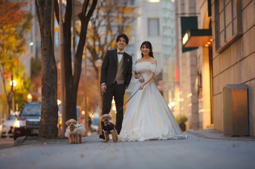 街並みでお散歩！