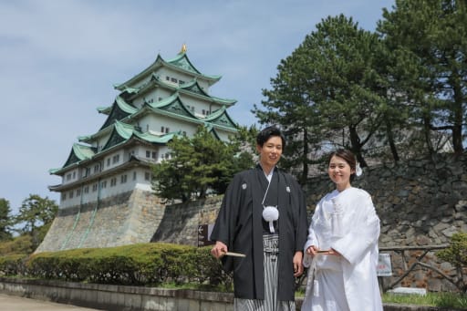 桜の名古屋城