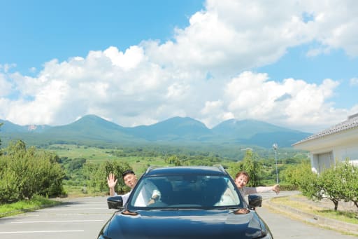 愛車とご一緒に❤︎