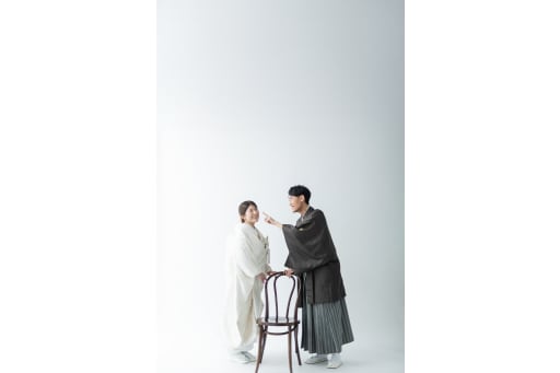 スタートしてまた可愛い二人。