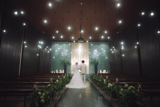 チャペル撮影スタート！