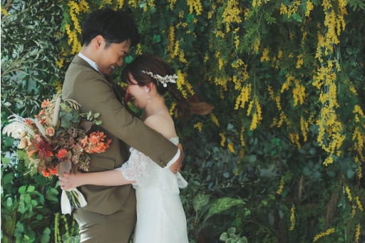 バストアップで