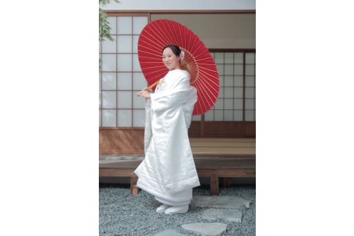 ご新婦様のソロカット。