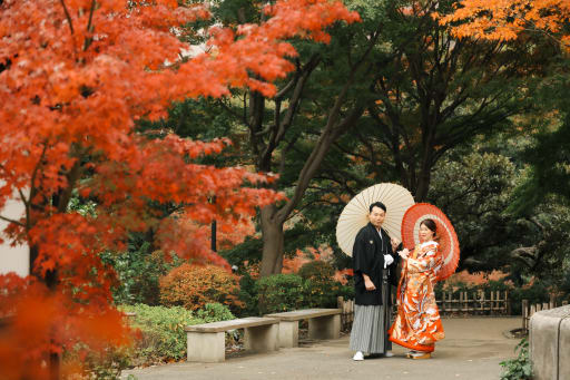 真っ赤な紅葉