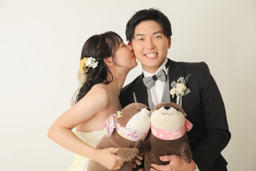 ご新婦様からちゅっ！
