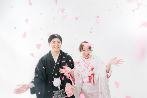 【フィナーレ】桜吹雪の中でおめでとう！