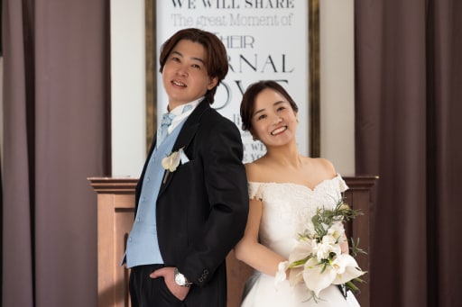 幸せに満ちた笑顔