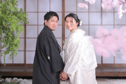 振り向きショット。