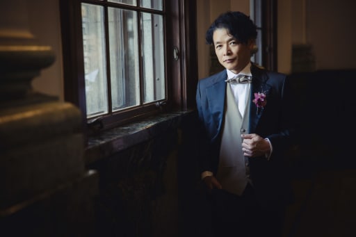 新郎様もかっこよく