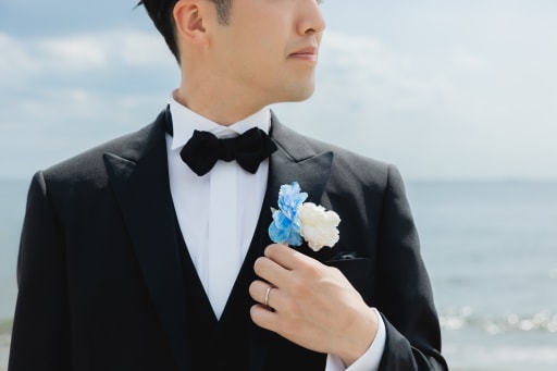新郎さんソロショット