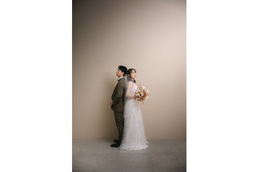 最後にベージュの背景！