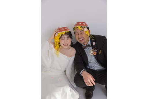 頭にラーメン！？