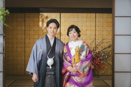 お二人のお写真も