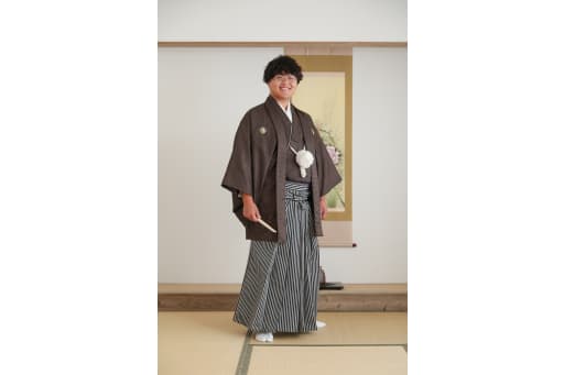 新郎様ソロカット。
