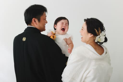 愛おしさ100点満点の泣き顔