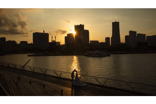 夕日撮影