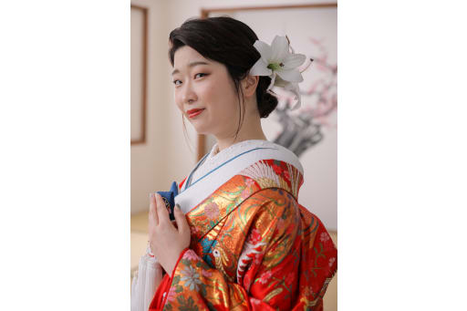 ご新婦様のソロ写真