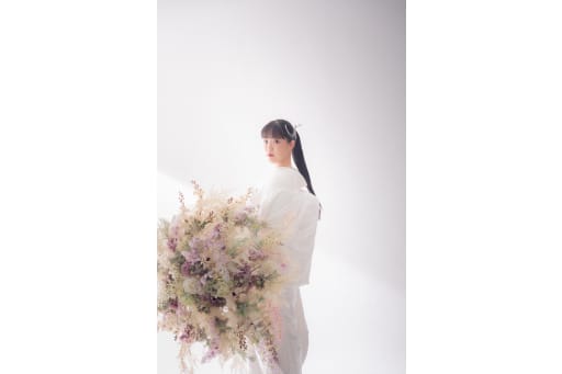 新婦様は花傘で♡