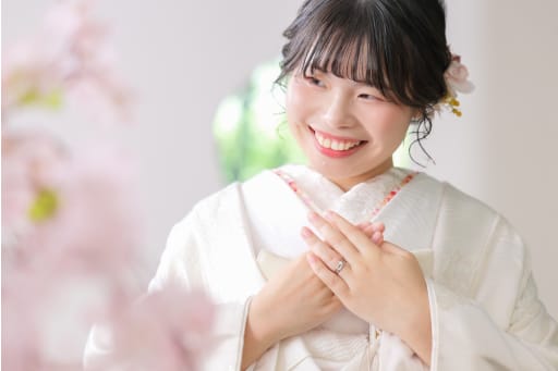 スタジオの季節感は自由自在🌸