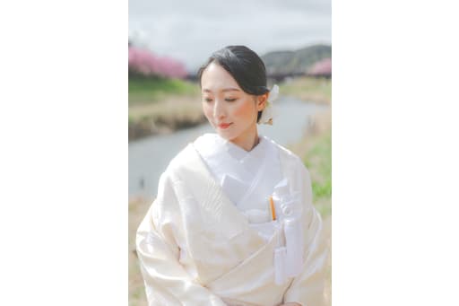 透明感バッチリな新婦様ソロ