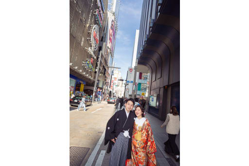 walking on the doutonbori street