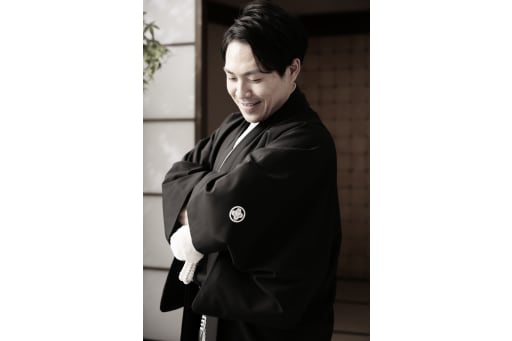 ご新郎様のソロショット