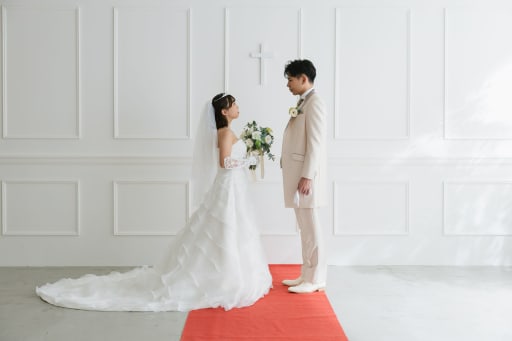 チャペル風にスタジオをアレンジ！！