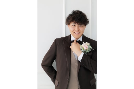 ご新郎様のソロカット