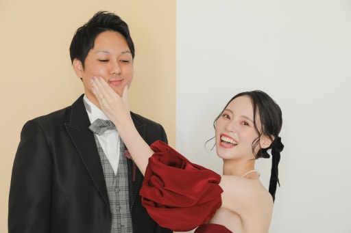ご新婦様から！