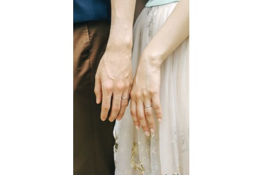結婚指輪も忘れずに！