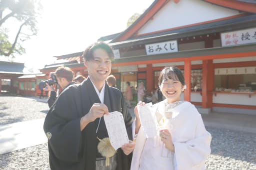 おみくじの結果は？！