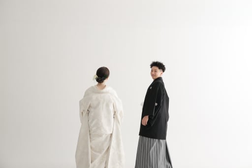 新郎様もちらっと