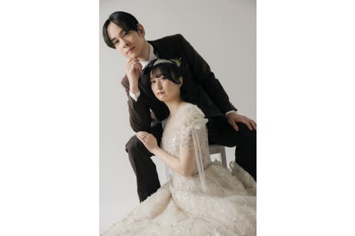 まずは洋装撮影から！