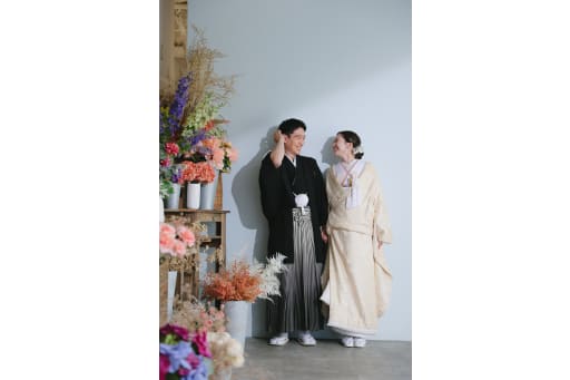 和装×お花