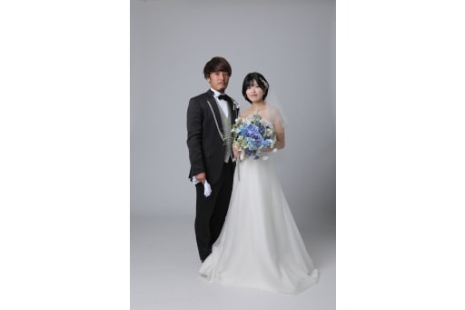 初めはかっちりと