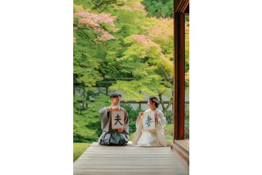 やっぱり正座の人気の結婚写真♪