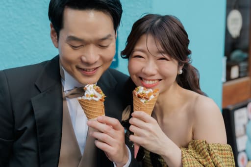 おふたりおすすめのアイス屋さん