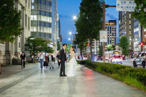 夜の広島も！