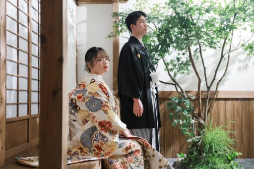 木漏れ日を入れて