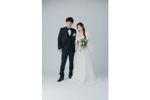  お二人の撮影スタートです。