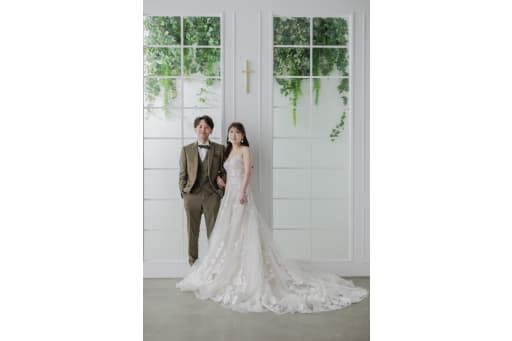 チャペルスタジオでのワンポーズ