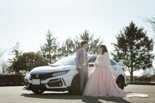 愛車とのショット！