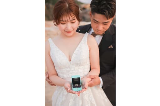 指輪ショットも♡