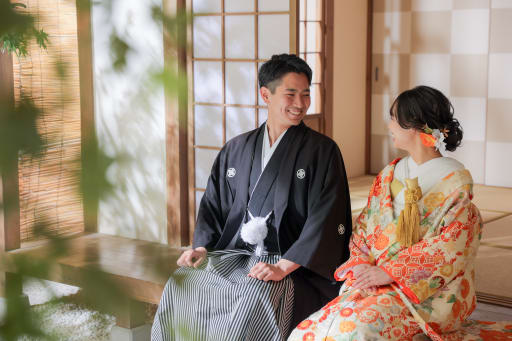 まずは和装から