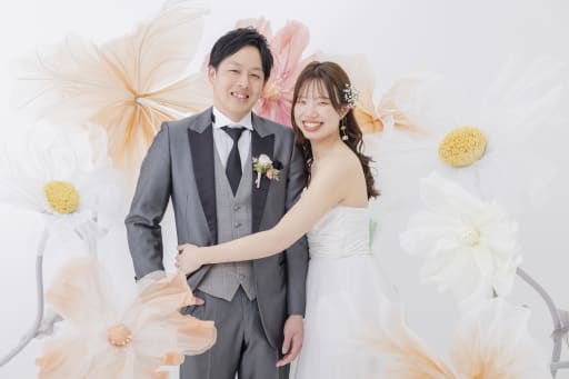 洋装にお着替えをして