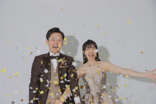 コンフェッティを使って